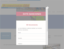 Tablet Screenshot of diagnostiautos.com